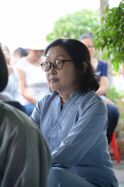Year-end summarizing ceremony at Nhat Phap pagoda in Dong Nai.