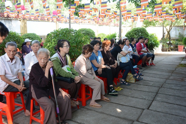 Year-end summarizing ceremony at Nhat Phap pagoda in Dong Nai.