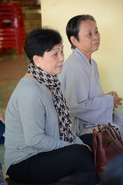 Year-end summarizing ceremony at Nhat Phap pagoda in Dong Nai.