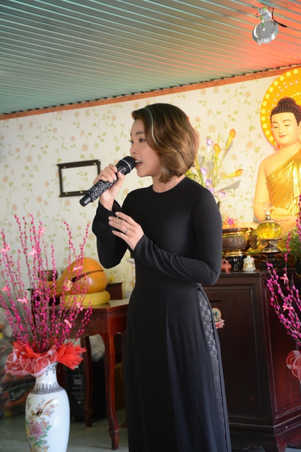 Year-end summarizing ceremony at Nhat Phap pagoda in Dong Nai.
