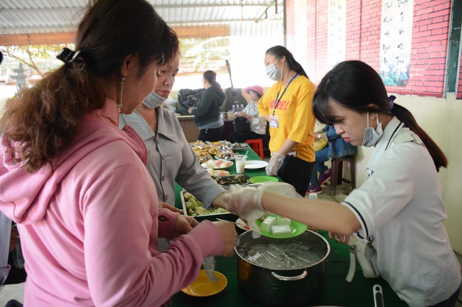 Year-end summarizing ceremony at Nhat Phap pagoda in Dong Nai.