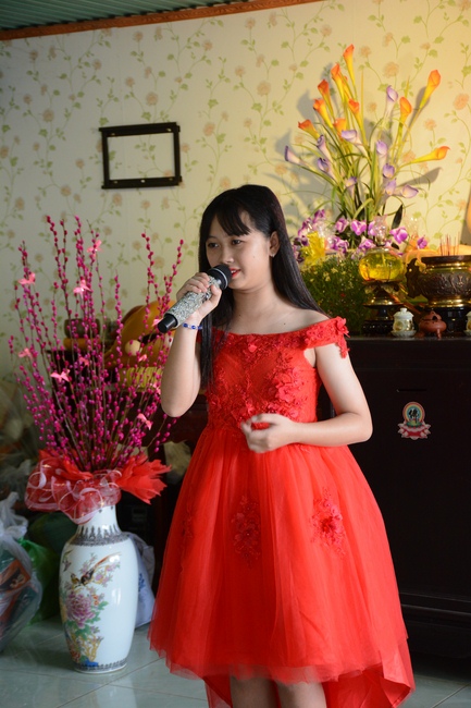 Year-end summarizing ceremony at Nhat Phap pagoda in Dong Nai.