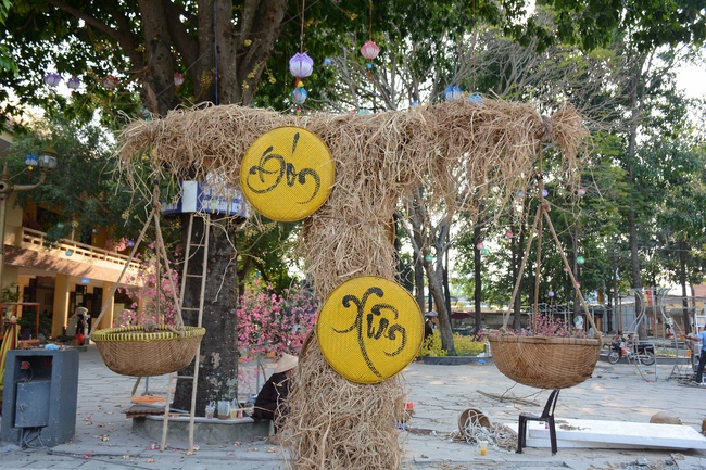 Series photos of activities preparing for the New Year 2019