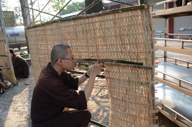 Series photos of activities preparing for the New Year 2019