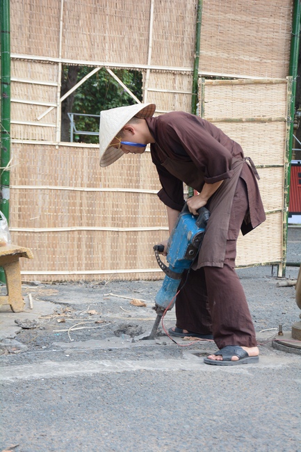 Series photos of activities preparing for the New Year 2019