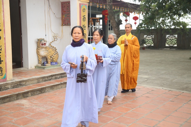 Khóa tu cuối năm và Lễ tổng kết Phật sự năm Mậu Tuất tại chùa Đống Cao – Thanh Hóa