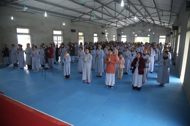 Khóa tu cuối năm và Lễ tổng kết Phật sự năm Mậu Tuất tại chùa Đống Cao – Thanh Hóa