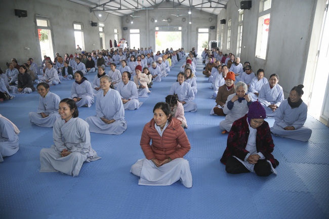 Khóa tu cuối năm và Lễ tổng kết Phật sự năm Mậu Tuất tại chùa Đống Cao – Thanh Hóa