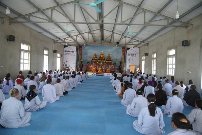 Khóa tu cuối năm và Lễ tổng kết Phật sự năm Mậu Tuất tại chùa Đống Cao – Thanh Hóa