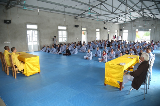 Khóa tu cuối năm và Lễ tổng kết Phật sự năm Mậu Tuất tại chùa Đống Cao – Thanh Hóa