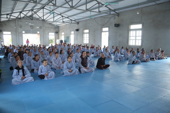 Khóa tu cuối năm và Lễ tổng kết Phật sự năm Mậu Tuất tại chùa Đống Cao – Thanh Hóa