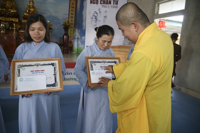 Khóa tu cuối năm và Lễ tổng kết Phật sự năm Mậu Tuất tại chùa Đống Cao – Thanh Hóa