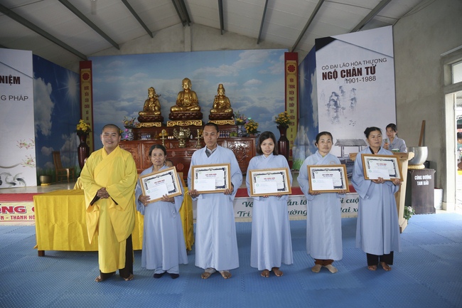 Khóa tu cuối năm và Lễ tổng kết Phật sự năm Mậu Tuất tại chùa Đống Cao – Thanh Hóa