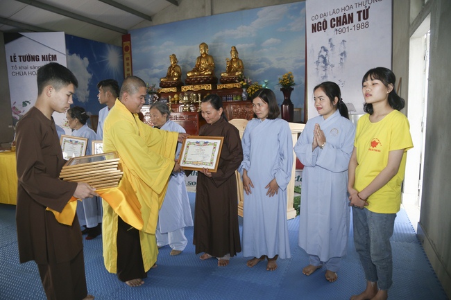 Khóa tu cuối năm và Lễ tổng kết Phật sự năm Mậu Tuất tại chùa Đống Cao – Thanh Hóa