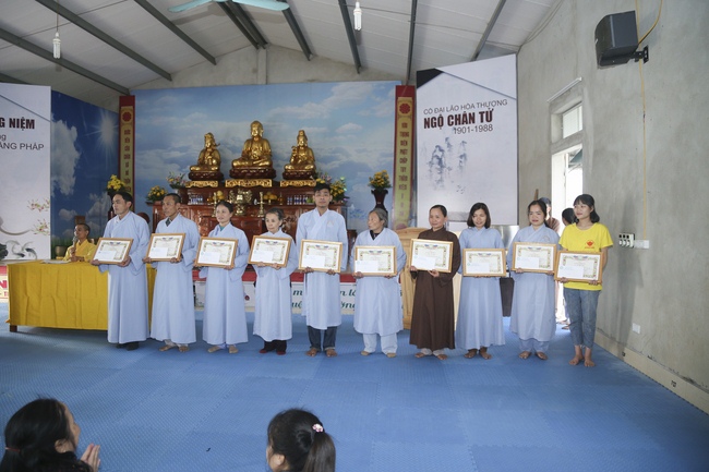 Khóa tu cuối năm và Lễ tổng kết Phật sự năm Mậu Tuất tại chùa Đống Cao – Thanh Hóa