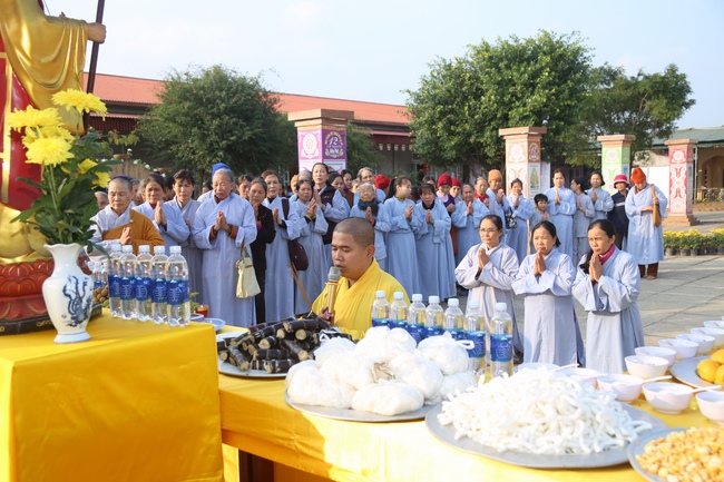 Khóa tu cuối năm và Lễ tổng kết Phật sự năm Mậu Tuất tại chùa Đống Cao – Thanh Hóa