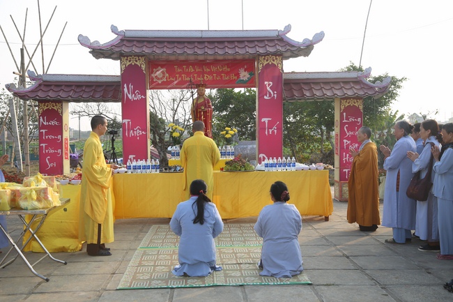 Khóa tu cuối năm và Lễ tổng kết Phật sự năm Mậu Tuất tại chùa Đống Cao – Thanh Hóa