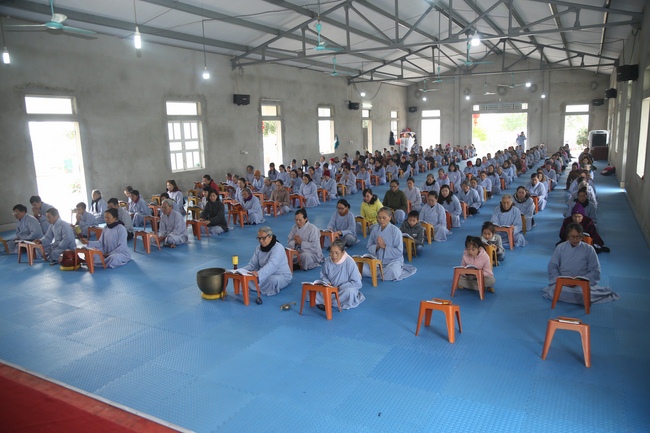 Khóa tu cuối năm và Lễ tổng kết Phật sự năm Mậu Tuất tại chùa Đống Cao – Thanh Hóa