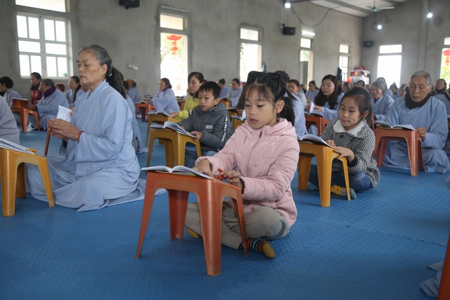 Khóa tu cuối năm và Lễ tổng kết Phật sự năm Mậu Tuất tại chùa Đống Cao – Thanh Hóa