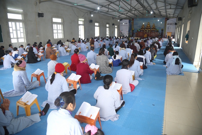 Khóa tu cuối năm và Lễ tổng kết Phật sự năm Mậu Tuất tại chùa Đống Cao – Thanh Hóa