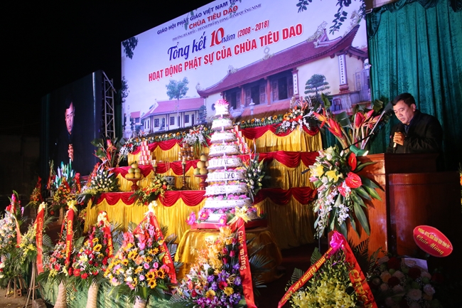 Closing ceremony of ten-year Buddha activities at Tieu Dao pagoda (2008-2018) in Quang Ninh