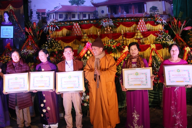 Closing ceremony of ten-year Buddha activities at Tieu Dao pagoda (2008-2018) in Quang Ninh