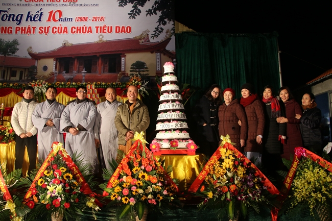Closing ceremony of ten-year Buddha activities at Tieu Dao pagoda (2008-2018) in Quang Ninh