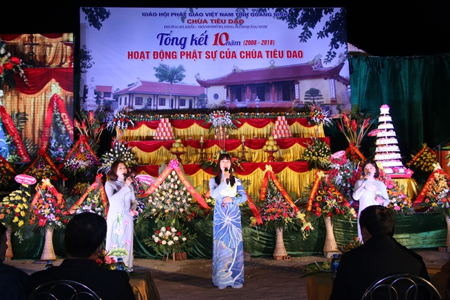 Closing ceremony of ten-year Buddha activities at Tieu Dao pagoda (2008-2018) in Quang Ninh