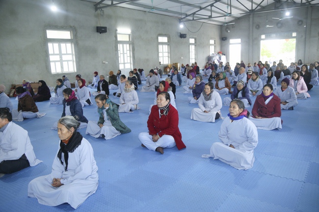 One-day retreat reciting the Buddha's name - Dong Cao Pagoda - Thanh Hoa