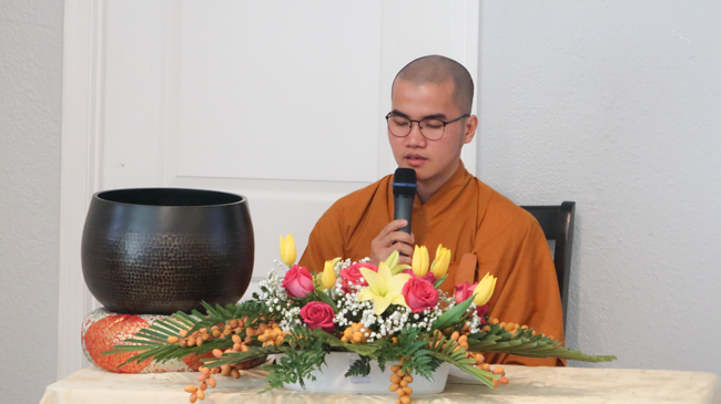 The One day Retreat at the Hoang Phap Pagoda in United States