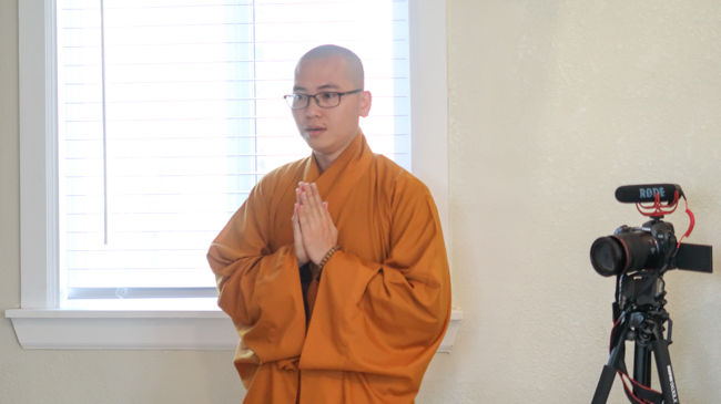 The One day Retreat at the Hoang Phap Pagoda in United States