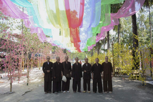 Series photos of activities preparing for the New Year 2019