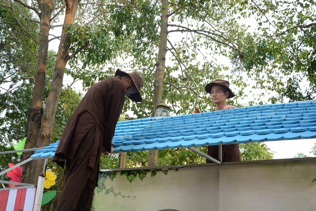 Series photos of activities preparing for the New Year 2019