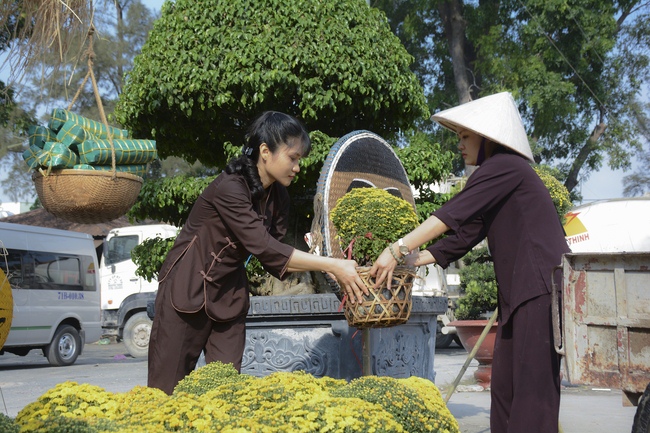 Series photos of activities preparing for the New Year 2019