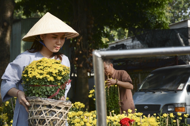 Series photos of activities preparing for the New Year 2019