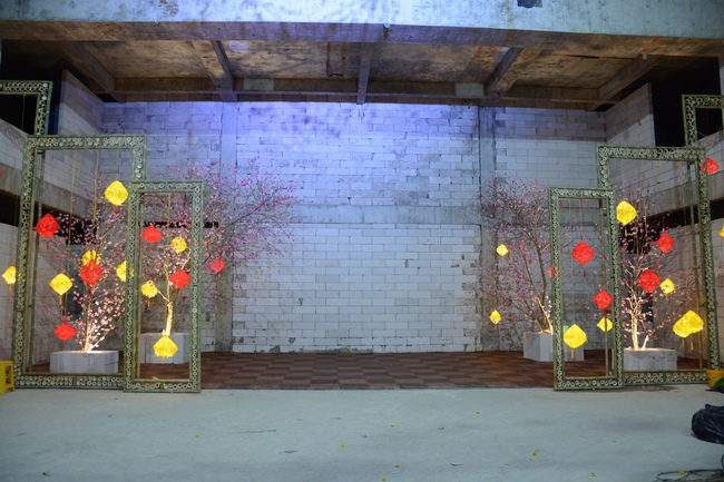 Series photos of activities preparing for the New Year 2019