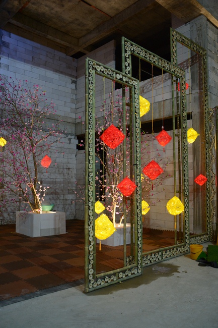 Series photos of activities preparing for the New Year 2019