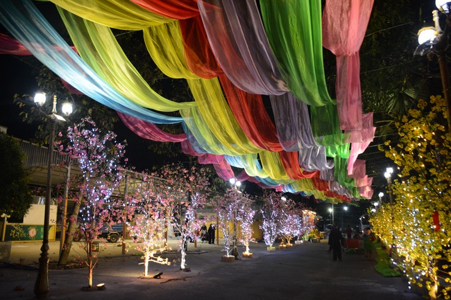 Series photos of activities preparing for the New Year 2019