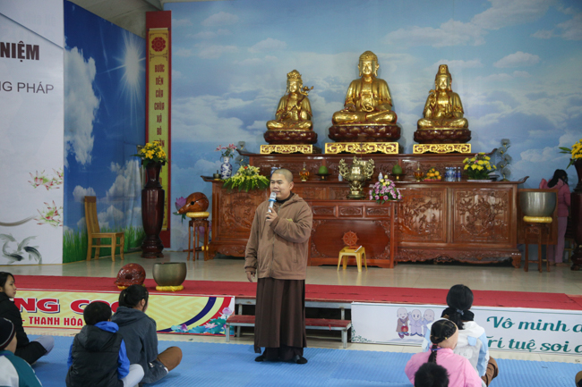 The retreat Lotus Seeds' Sowing  at Dong Cao Pagoda - Thanh Hoa