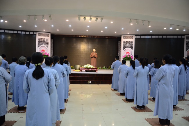 Buổi ôn lại oai nghi dành cho Phật tử