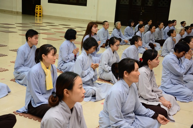 Buổi ôn lại oai nghi dành cho Phật tử