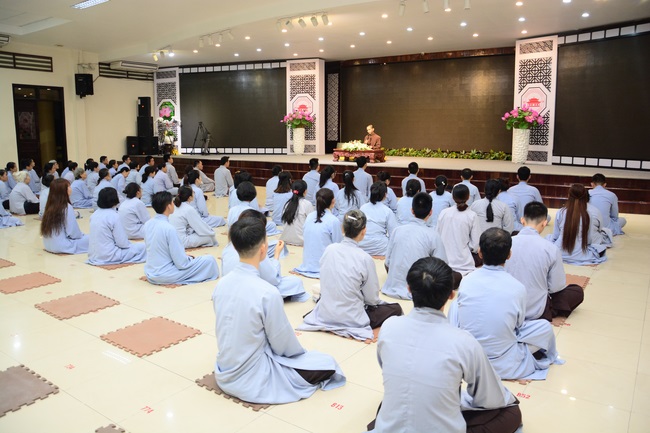 Buổi ôn lại oai nghi dành cho Phật tử