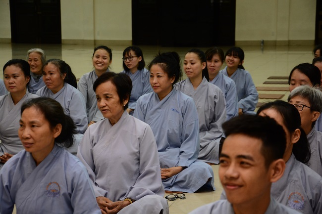 Buổi ôn lại oai nghi dành cho Phật tử