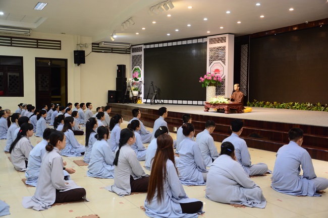 Buổi ôn lại oai nghi dành cho Phật tử