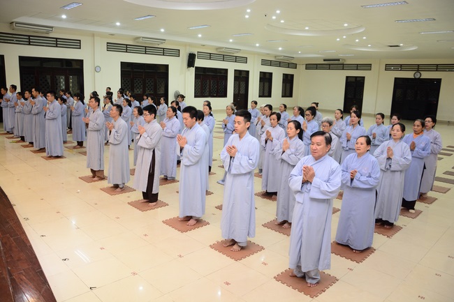 Buổi ôn lại oai nghi dành cho Phật tử