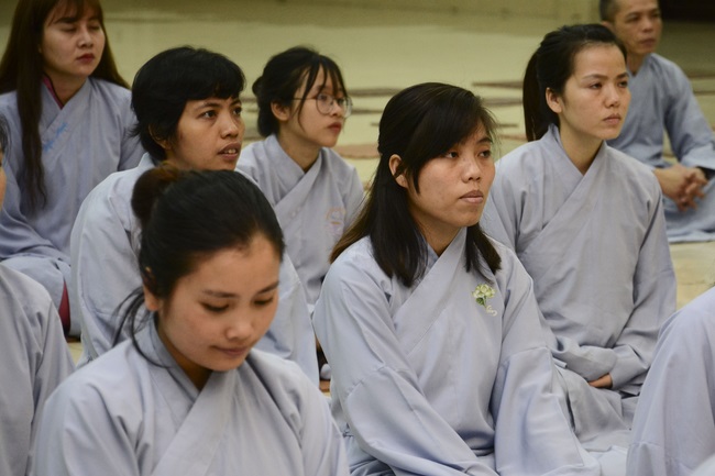 Buổi ôn lại oai nghi dành cho Phật tử