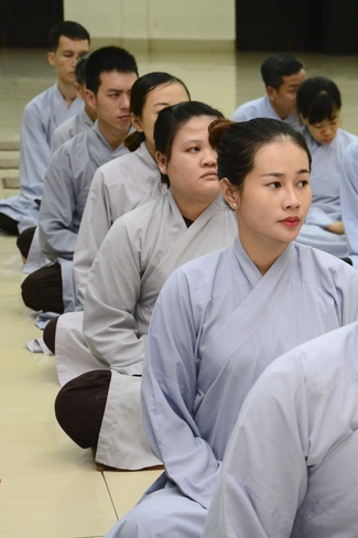 Buổi ôn lại oai nghi dành cho Phật tử