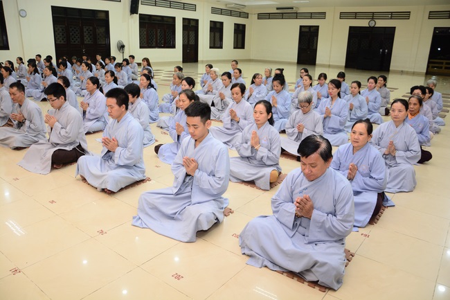 Buổi ôn lại oai nghi dành cho Phật tử