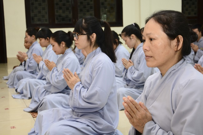 Buổi ôn lại oai nghi dành cho Phật tử