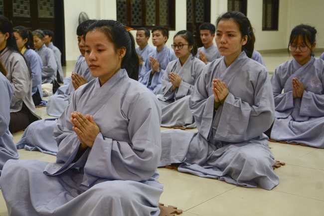 Buổi ôn lại oai nghi dành cho Phật tử